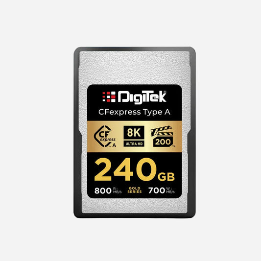 Digitek DCFA 240GB CFexpress Type A Card – Gold
