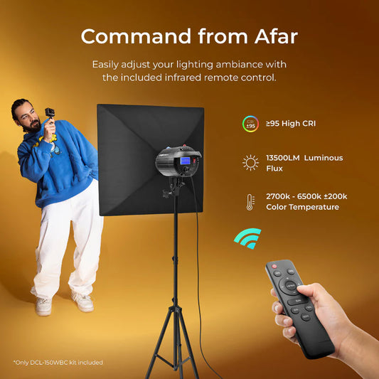 Digitek DCL-150WBC 150W Bi-Color LED Light with Reflector