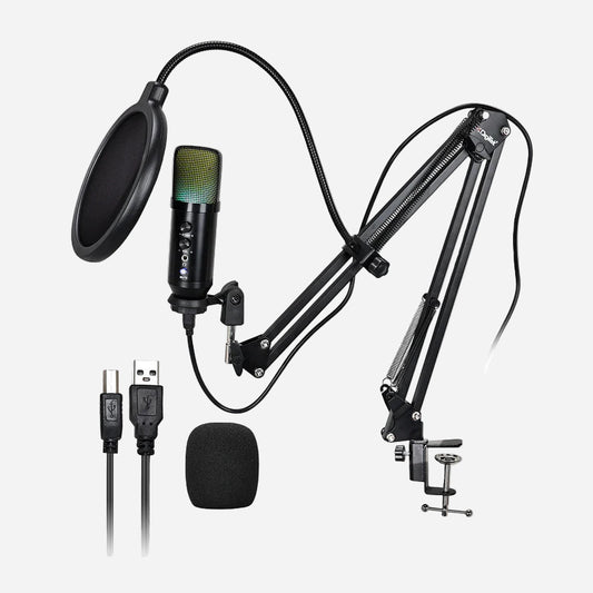 Digitek DM-401 RGB USB Condenser Microphone Kit