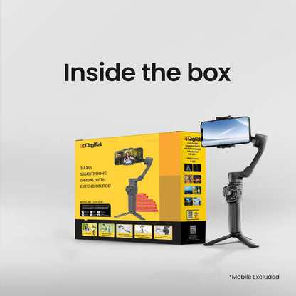 Digitek DSG-009F 3-Axis Foldable Smartphone Gimbal