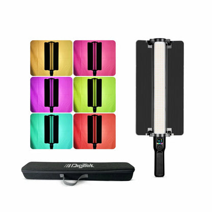Digitek DSL 600 RGB Bi-Color LED Video Stick Light (35W)