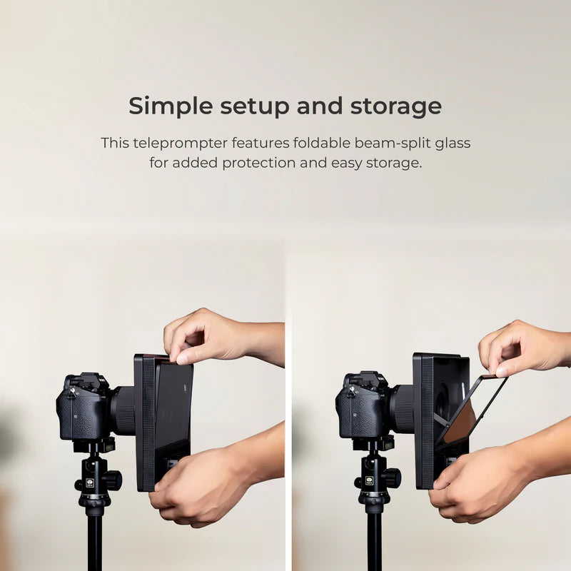 Digitek DTP-010 10" Smartphone & DSLR Teleprompter