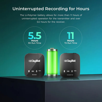 Digitek DWM-111 4-Channel Wireless Microphone System