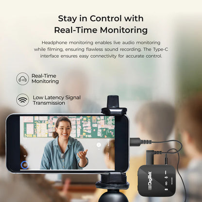 Digitek DWM-111 4-Channel Wireless Microphone System