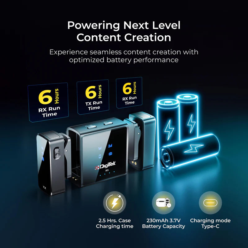 Digitek DWM-117 Wireless Microphone System