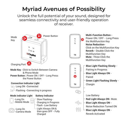 Digitek DWM-117 Wireless Microphone System