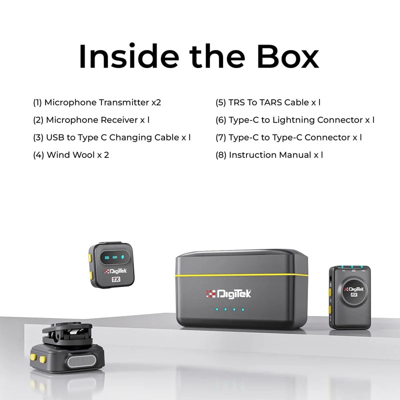 Digitek DWM-118 Wireless Microphone System