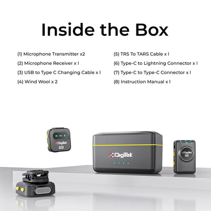 Digitek DWM-118 Wireless Microphone System