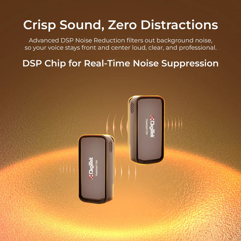 Digitek DWM-120 2.4G Wireless Microphone System