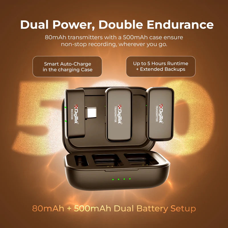 Digitek DWM-120 2.4G Wireless Microphone System