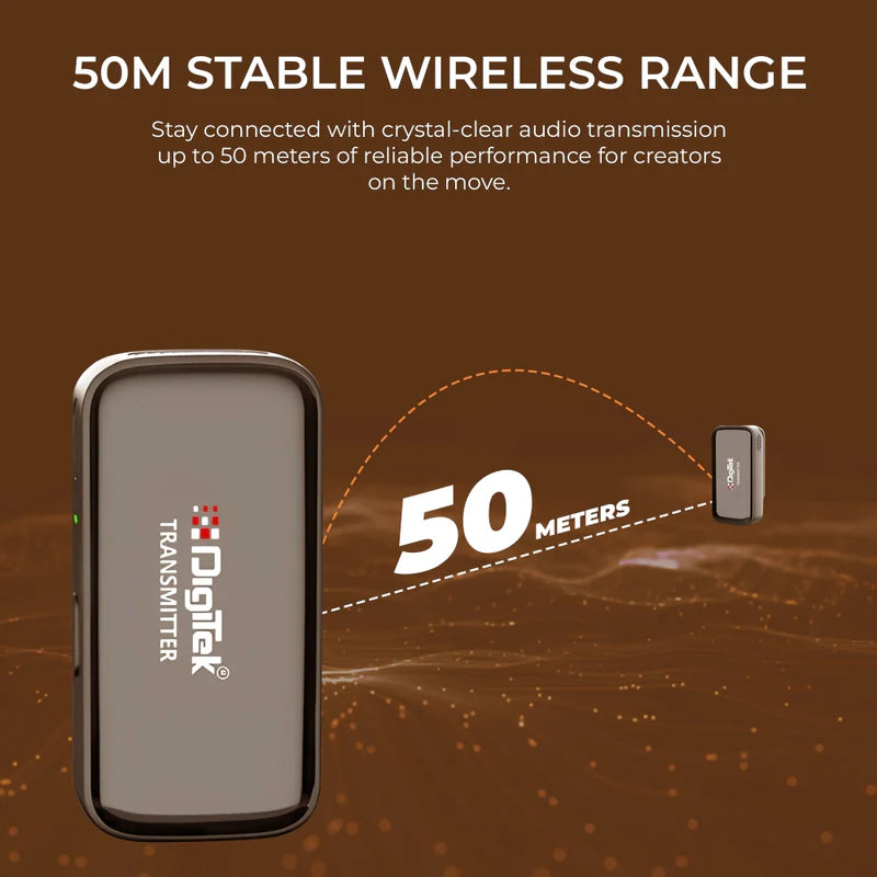 Digitek DWM-120 2.4G Wireless Microphone System