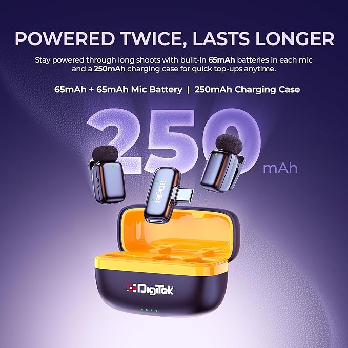 Digitek DWM 103 Mini 2-in-1 Wireless Microphone