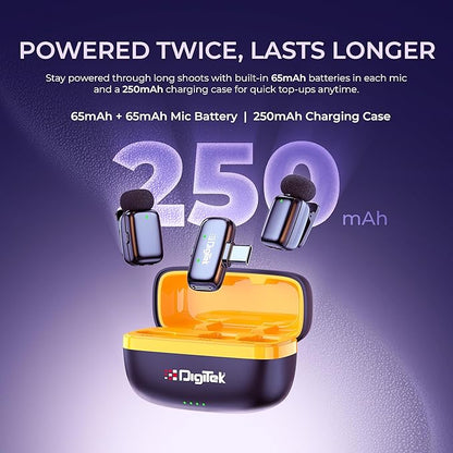 Digitek DWM 103 Mini 2-in-1 Wireless Microphone