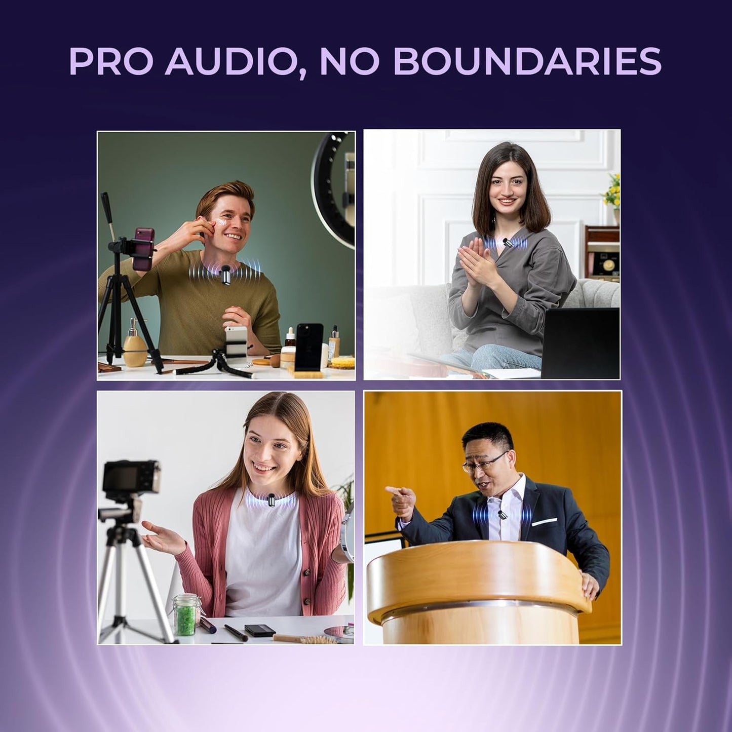 Digitek DWM 103 Mini 2-in-1 Wireless Microphone