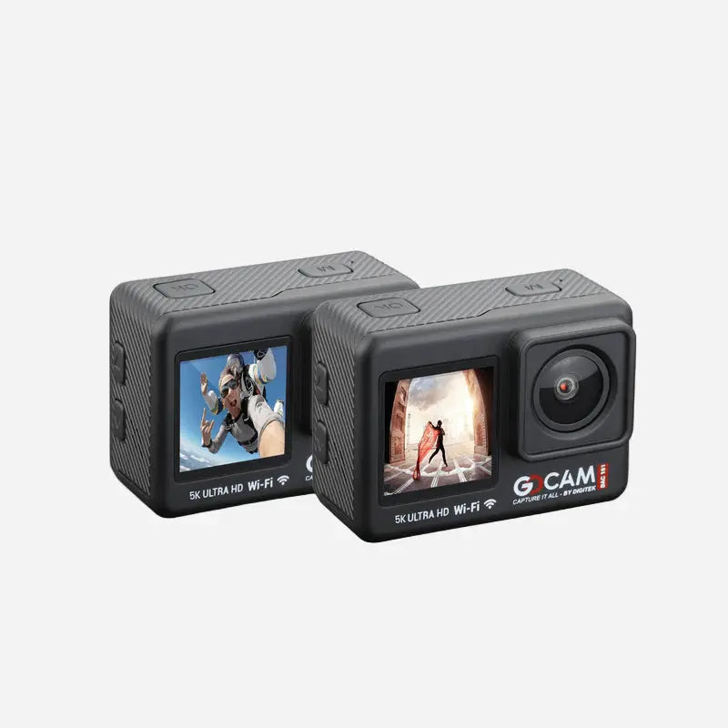 Digitek GoCAM DAC-101 5K Dual Screen Action Camera Digitek