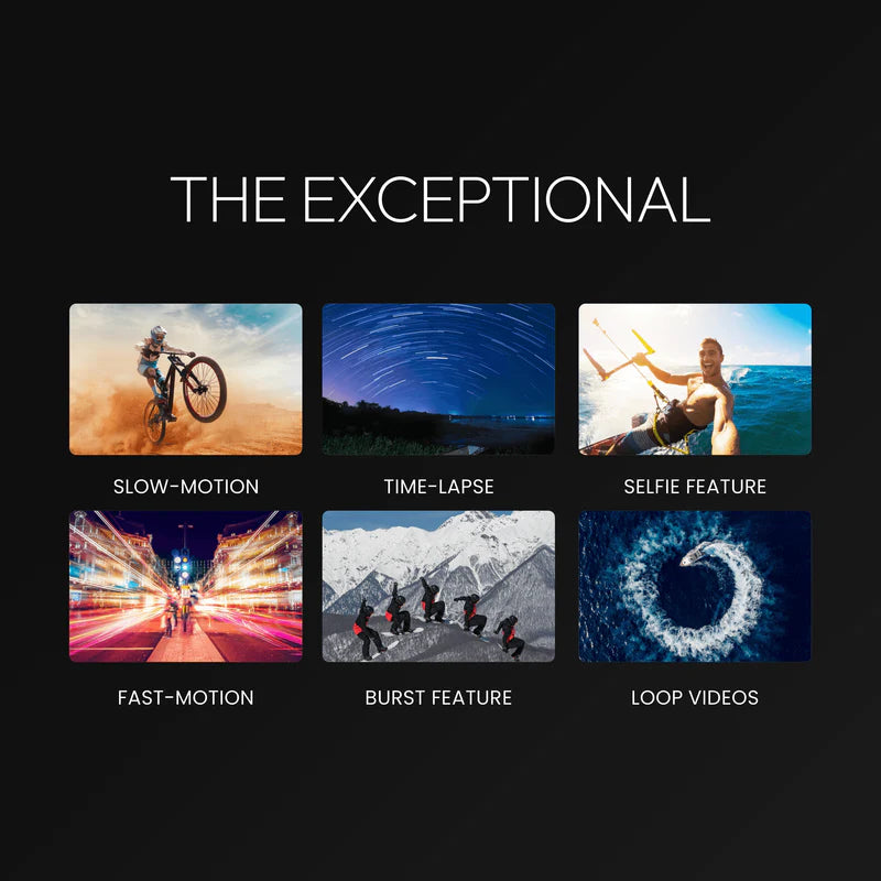 Digitek GoCAM DAC-101 5K Dual Screen Action Camera