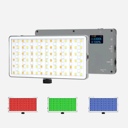 Digitek LED-D135 ML 12W RGB Metal Body Light with OLED Display