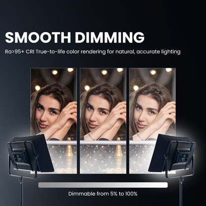 Digitek D1500 Professional Flat Panel LED Video Light