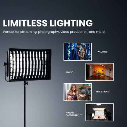 Digitek D1500 Professional Flat Panel LED Video Light