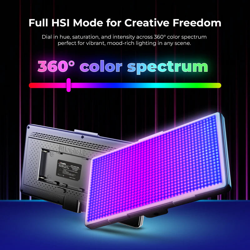 Digitek LED-D432RGB Studio LED Video Light