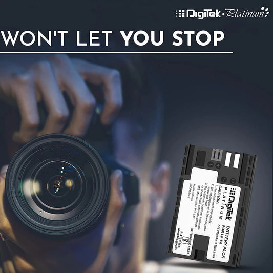 Digitek LP-E6 Platinum Li-Ion Battery for Canon DSLR