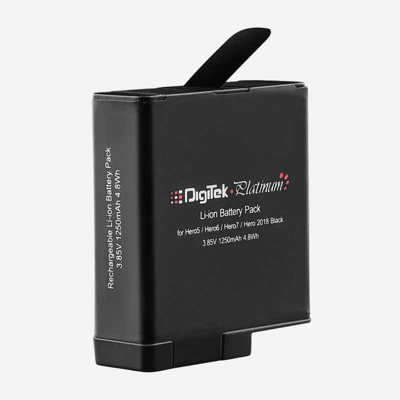 Digitek Platinum 1250mAh Battery for GoPro Hero 5/6/7