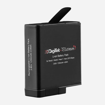 Digitek Platinum 1250mAh Battery for GoPro Hero 5/6/7