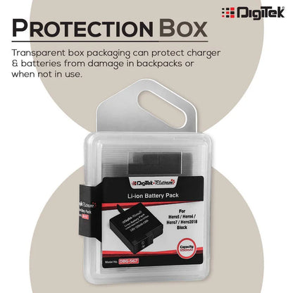 Digitek Platinum 1250mAh Battery for GoPro Hero 5/6/7