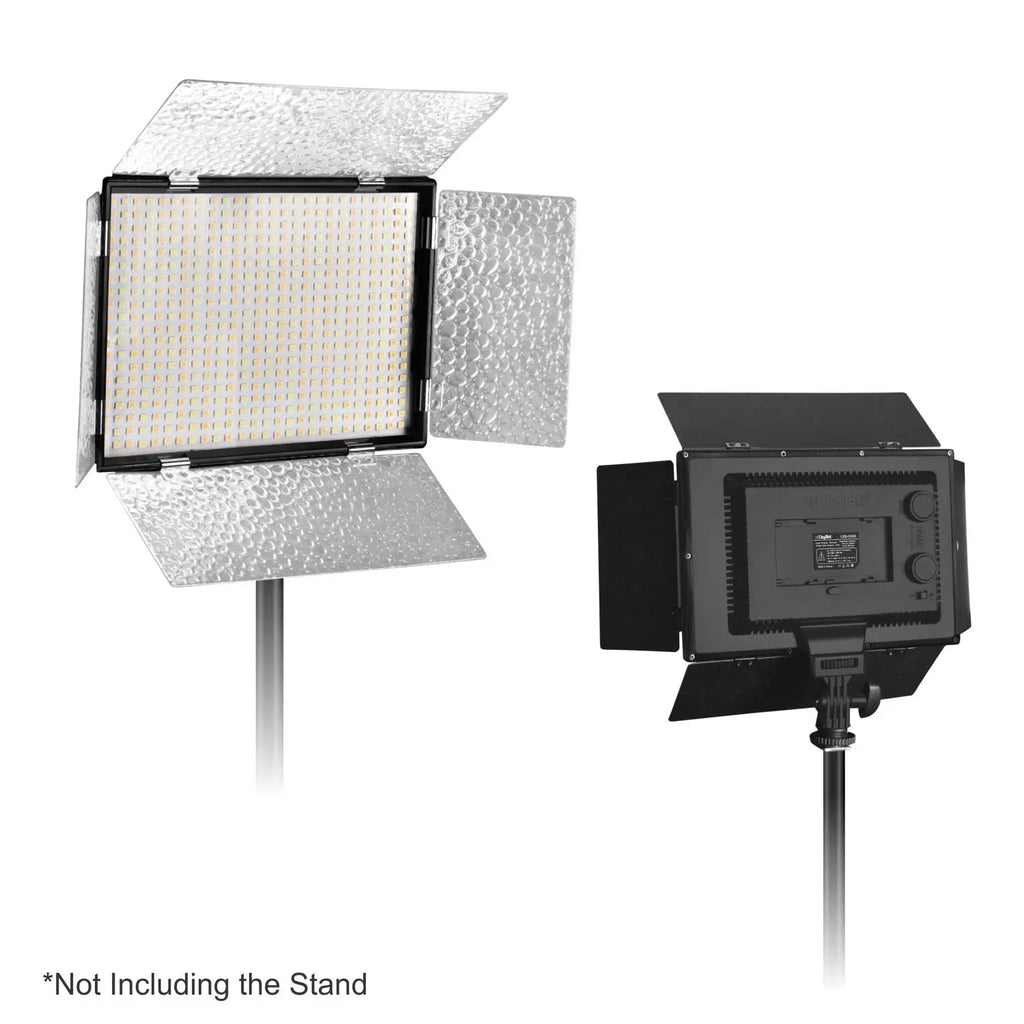 Digitek LED-D520B 37W Dual Color Video Light with Barn Doors Digitek