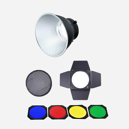 Digitek DBR-055 18cm Bowens Reflector Barndoor Combo