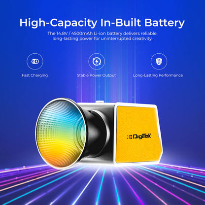 Digitek DCL-60W RGB Mini Bowens LED Video Light