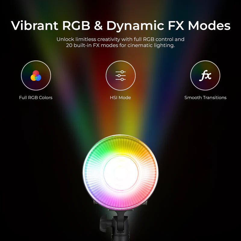 Digitek DCL-100WBC RGB Mini Bowens LED Video Light