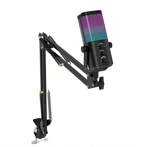 Digitek DM 402 Professional RGB USB Podcast and Gaming Microphone Digitek