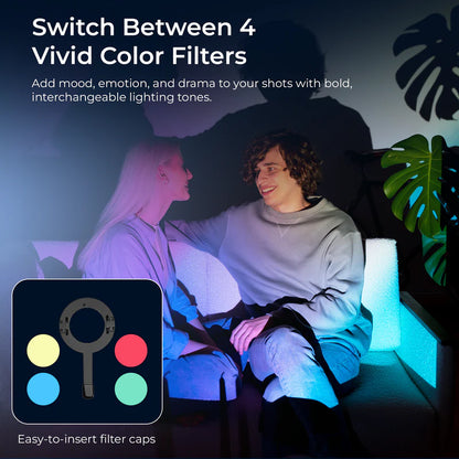 Digitek DS 40 WTP PRO Torch Projector Snoot with Lens & GOBOs