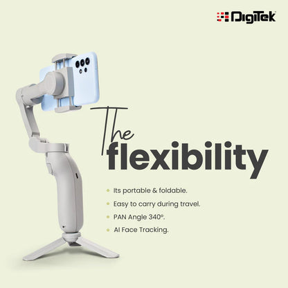 Digitek DSG-007F 3-Axis Smartphone Vlogging Gimbal Stabilizer