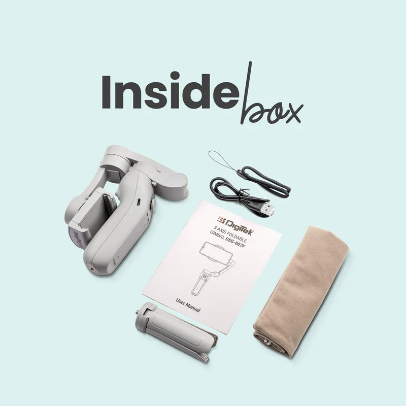 Digitek DSG-007F 3-Axis Smartphone Vlogging Gimbal Stabilizer