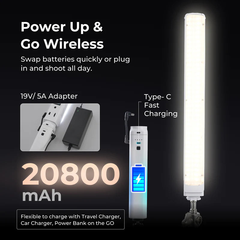 Digitek DSL-1000 RGB Handheld LED Stick Light Wand