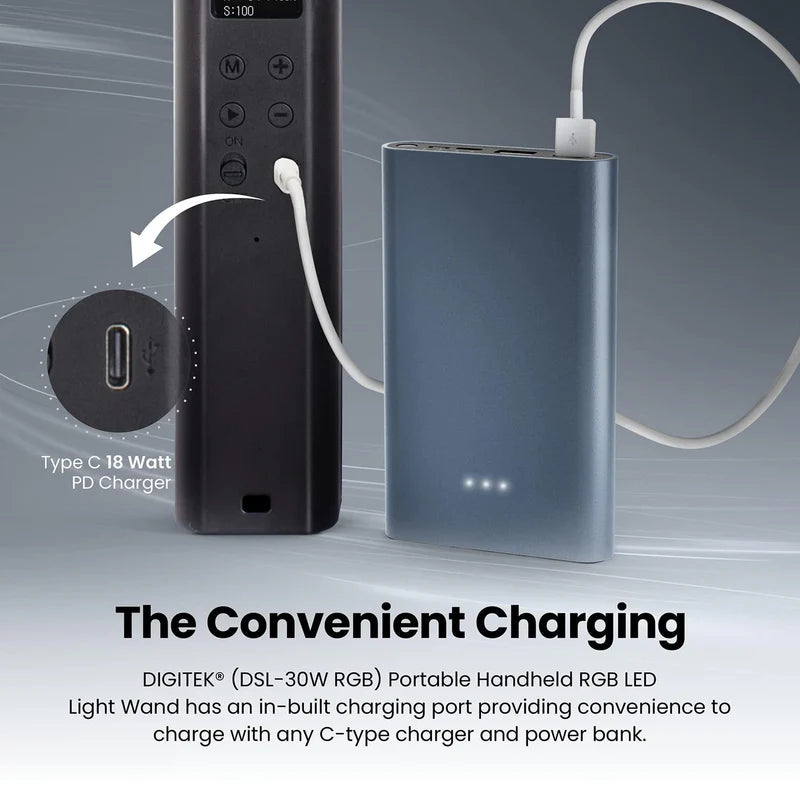 Digitek DSL-30W RGB Portable LED Stick Light