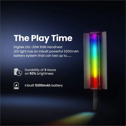 Digitek DSL-30W RGB Portable LED Stick Light