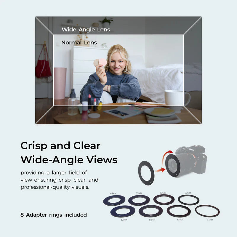 Digitek DTP-008 Portable 8" Teleprompter with Remote