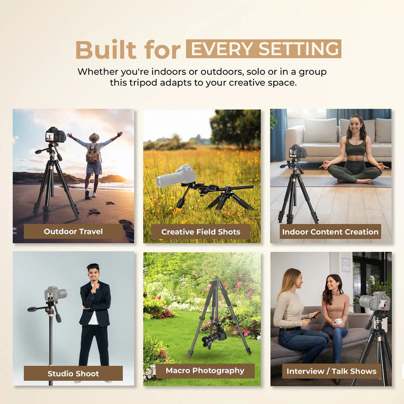 Digitek DTR 620 BH 6ft Tripod Cum Monopod