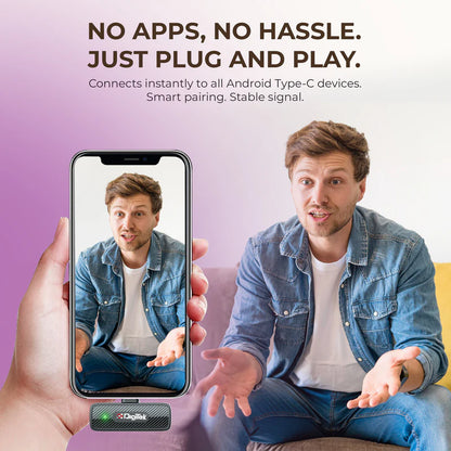 Digitek DWM-006 PRO Type-C Wireless Microphone System