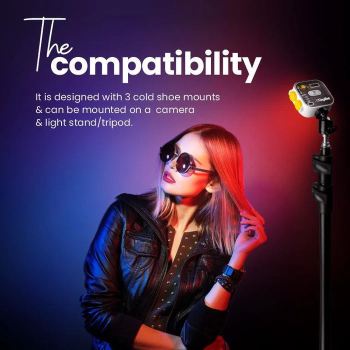 Digitek LED-D10W RGB 10W Portable Mini Video Light