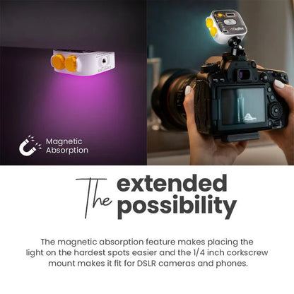 Digitek LED-D10W RGB 10W Portable Mini Video Light