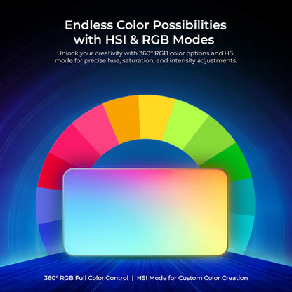 Digitek LED-D130 RGB 12W Portable Video LED Light