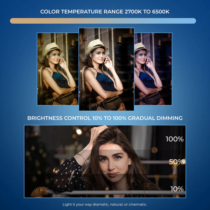 Digitek LED-D40W Portable 40W Bi-Color Video Light