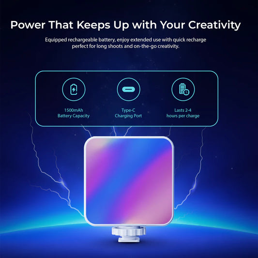 Digitek LED-D6W RGB Mini Portable Video Light