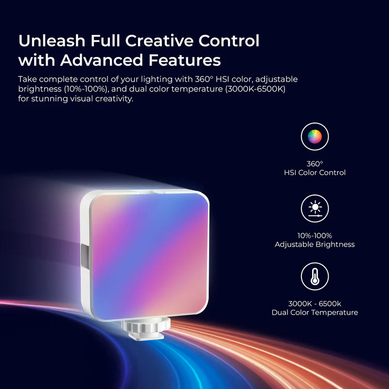 Digitek LED-D6W RGB Mini Portable Video Light