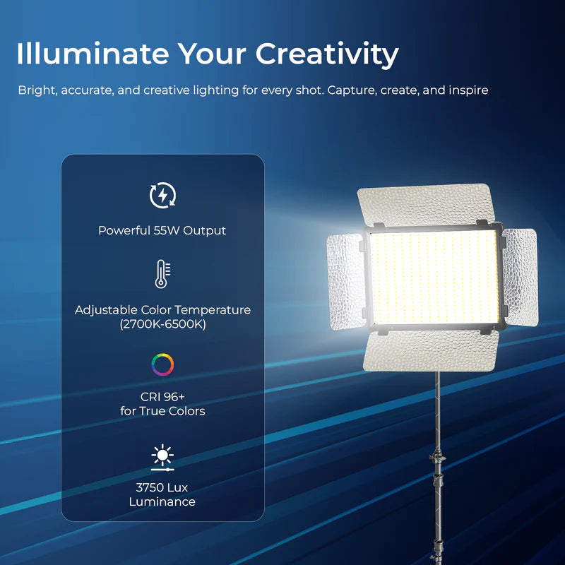 Digitek LED-D1120 55W Portable LED Video Light