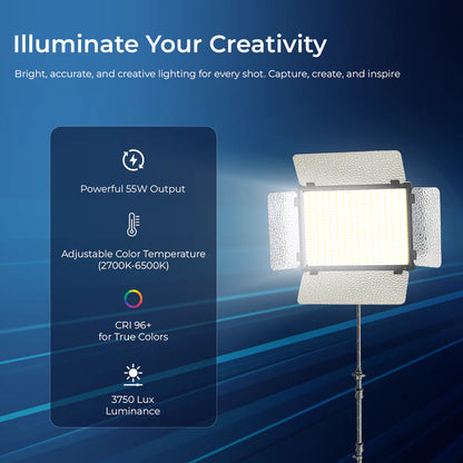 Digitek LED-D1120 55W Portable LED Video Light